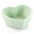 Martha Stewart Heart Shaped Stoneware Baker Set Assortment Perspective: top