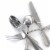Martha Stewart Springbank Stainless Steel Flatware Set Perspective: top