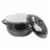 Martha Stewart Steel Casserole Dish with Lid Perspective: top