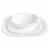 Gibson Home Break and Chip Resistant Square Dinnerware Set, Service for 6, Opal Perspective: top