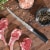Babish German Steel Boning Kitchen Knife 8 in Perspective: top