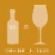 Sutter Home Mini Fruit Infusions Tropical Pineapple White Wine Perspective: top