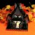 Halloween Monster Light-Up House Paper Fangs Battery Operated Bats Hw1817 Perspective: top