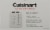Cuisinart® 2-Slice Compact Plastic Toaster - White Perspective: top