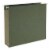 Smead Two Inch Capacity Box Bottom Hanging File Folders Letter Green 25/Box 65090 Perspective: top
