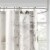 Madison Park Cassandra Cotton Percale Bathroom Shower, Bath Fabric Curtains, Blush - 72 x72 Perspective: top