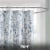 Madison Park Essentials Polyester Shower Curtain MPE70-872 Perspective: top