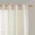 Bed Bath & Beyond Deandra Striped 84-Inch Sheer Window Curtain Panel- Natural Perspective: top