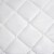 Clean Spaces Casual Polyester Allergen Barrier Mattress Pad in White LCN16-0018 Perspective: top