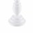 MARTHA STEWART Traditional Astoria Resin Table Lamp in White Finish MT153-0053 Perspective: top