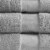 6 Piece Bath Towel Set See below/Silver Perspective: top