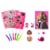 Inkology Inc. Licensed Barbie Stationery Pouch Made in China Perspective: top