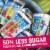 Capri Sun Reduced Sugar Strawberry Watermelon Juice Box Pouches Perspective: top
