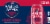 Samuel Adams® Cherry Wheat® Ale Beer Cans Perspective: top