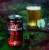 Angry Orchard Hardcore Dark Cherry Apple Hard Cider Beer Perspective: top