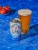 Angry Orchard Crisp Light Apple Hard Cider Beer Perspective: top