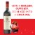 Stella Rosa Rosso Red Berry Semi-Sweet Red Wine Perspective: top