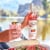 San Antonio Fruit Farm Strawberry Guava Italian Rose Wine Perspective: top