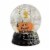 Halloween Snoopy Laying On Pumpkin Dome Plastic Woodstock LED Spider Web 134758 Perspective: top