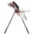 Baby Trend Sit-Right Durable Compact Freestanding Foldable High Chair, Paisley Perspective: top