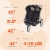 Baby Trend Expedition EX Swivel Travel Jogging Double Baby Stroller, Griffin Perspective: top