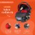 Baby Trend Ally Newborn Baby Infant Car Seat Travel System with Cover, Mars Red Perspective: top