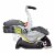 Baby Trend CS43710A EZ Flex-Lock 30 Pound Infant Car Seat with Car Base, Carbon Perspective: top