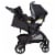 Baby Trend Tango Toddler Baby Foldable Stroller Travel System, Kona Black Perspective: top