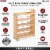 Rev-A-Shelf 448-BCSC-8C 8 Inch Base Pullout Soft Close Cabinet Storage Organizer Perspective: top
