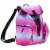 Bodhi Nylon Fashion Ombre Drawstring Flap Backpack Perspective: top