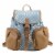 Bodhi Drawstring Flap Backpack - Polka Dots Perspective: top