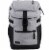 Fuel Barrier Top-Loading Backpack w/ Insulated Zip-Cooler Flap Pocket - Light Grey Chambray Perspective: top