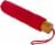 ShedRain Manual Clip Compact Umbrella - Red Perspective: top
