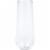 Sensations® Clear Plastic Stemless Champagne Flutes Perspective: top