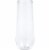 Sensations® Clear Plastic Stemless Champagne Flutes Perspective: top