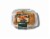 Oasis Mediterranean Cuisine Plain Pita Chips Perspective: top
