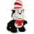 Aurora World Dr. Seuss Cat in the Hat Dood Plushie, 11" Perspective: top