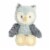 ebba Small Blue Cuddlers Rattle 6.5 inch Ollie Owl Playful Baby Stuffed ...