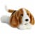 Aurora World Flopsie Toy Basset Hound Plush, 12" Perspective: top