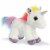 Aurora World Rainbow Unicorn Flopsie, 12" Perspective: top