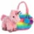 Aurora World Fancy Pals Pet Unicorn Carrier Plush, Rainbow Perspective: top