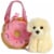 Aurora World Fancy Pals Pet Carrier Yummy Donut & Puppy Plush Perspective: top