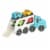 Aurora Toys Large Blue Wheatley 14 inch Car Hauler Versatile Toy Perspective: top