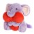 Aurora Medium Purple Valentine Heart Huggers 10 inches Adora Elephant ...