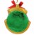 Northlight 3.5  Tootsie Roll Pop Candy Filled Lollipop Mr. Owl Glass Christmas Ornament Perspective: top