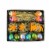 Northlight Set of 13 Vibrantly Colored Easter Egg, Flower and Bunny Spring Decorations 10 Perspective: top