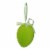 Northlight Club Pack of 12 Orange and Green Spring Easter Egg Ornaments 2.5 Perspective: top