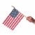 Valley Forge 8 In. x 12 In. Polycotton Stick American Flag USE8D Pack of 48 Perspective: top