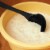 Zulay Kitchen Large Nylon Ladle Scoop Spoon - Black Perspective: top