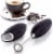 Zulay Kitchen MILK BOSS Milk Frother With Stand - Metallic Black Perspective: top